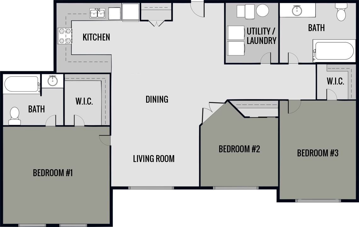 Suite A Floorplan